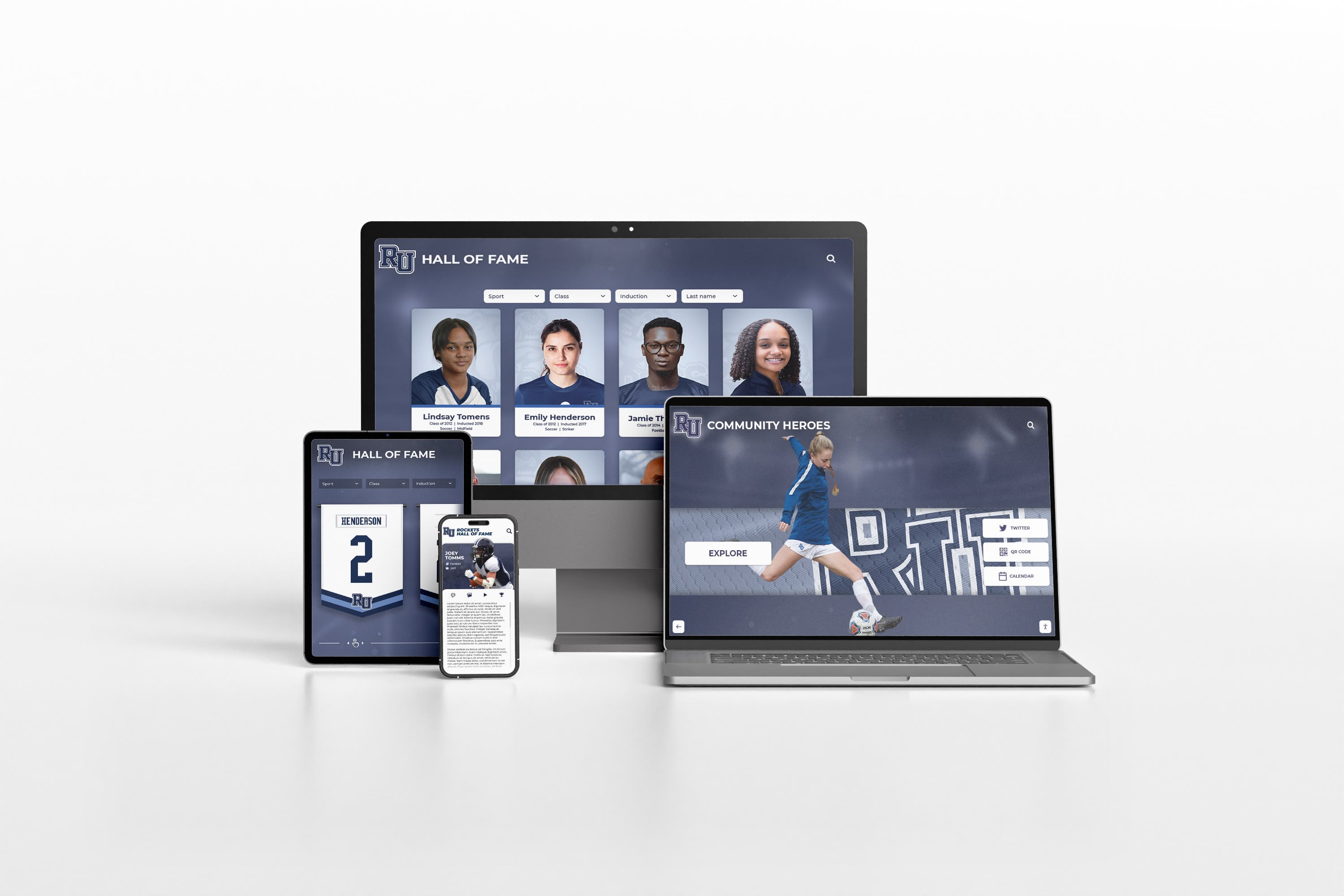 Alumni recognition profiles on multiple devices